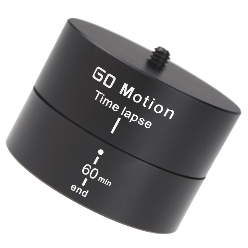 Andoer 360 Graden Panning Rotating Time Lapse Stabilisator Statief Adapter voor Gopro DSLR