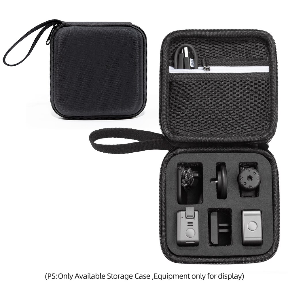 DJI osmo Action 2 Camera Hard Case Storage Bag Protective Box Handbag Carrying Bag Action 2 Accessories: Black black