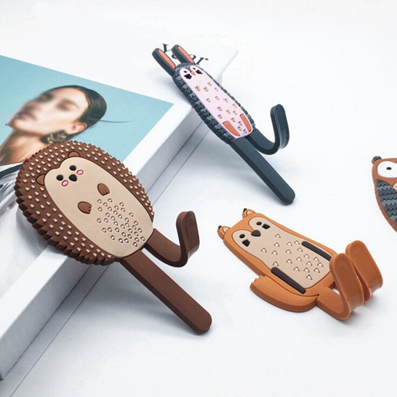 Unieke Multifunctionele Cartoon Dieren Magnetische Haken Verwijderbare Decoratieve Koelkast Sticker Koelkast Bericht Magneet Sleutel
