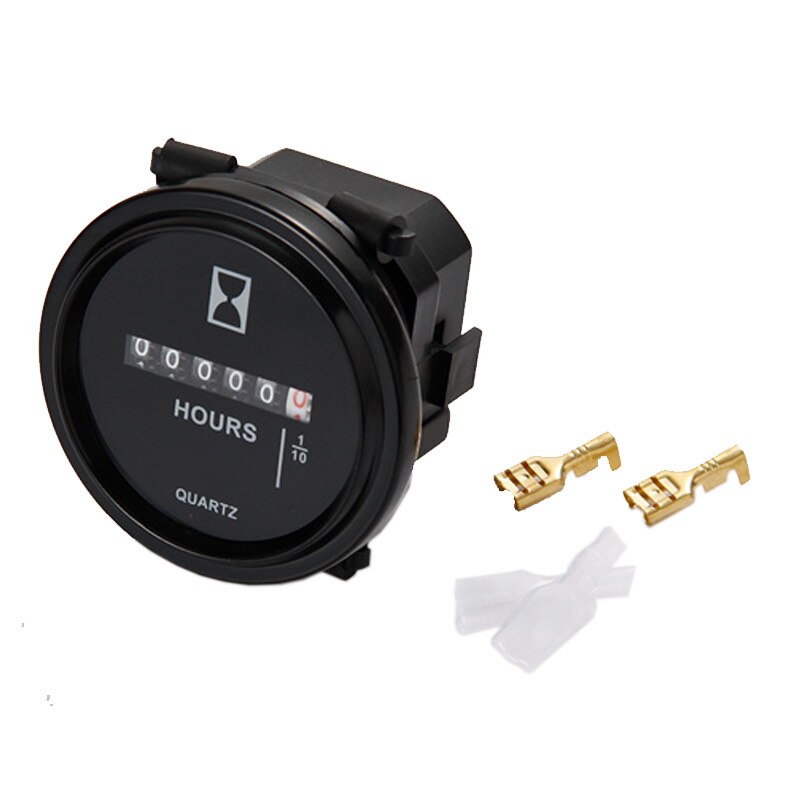 Mechanische urenteller teller TIMER urenteller voor generator diesel benzine benzinemotor DC 8 V 12 V 24 V 36 V 48 V 72 V 80 V TK0285