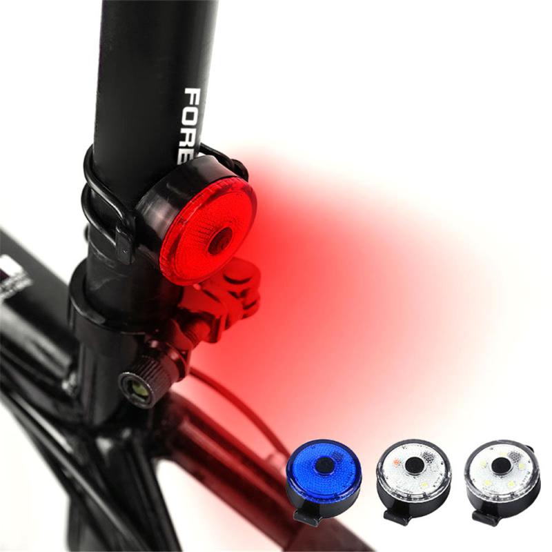 Bicycle Seatpost Light Strap Bike Tail Light USB ChargeMountain Bike Outdoor Night Bicycle Rear Light Cycling Accessories