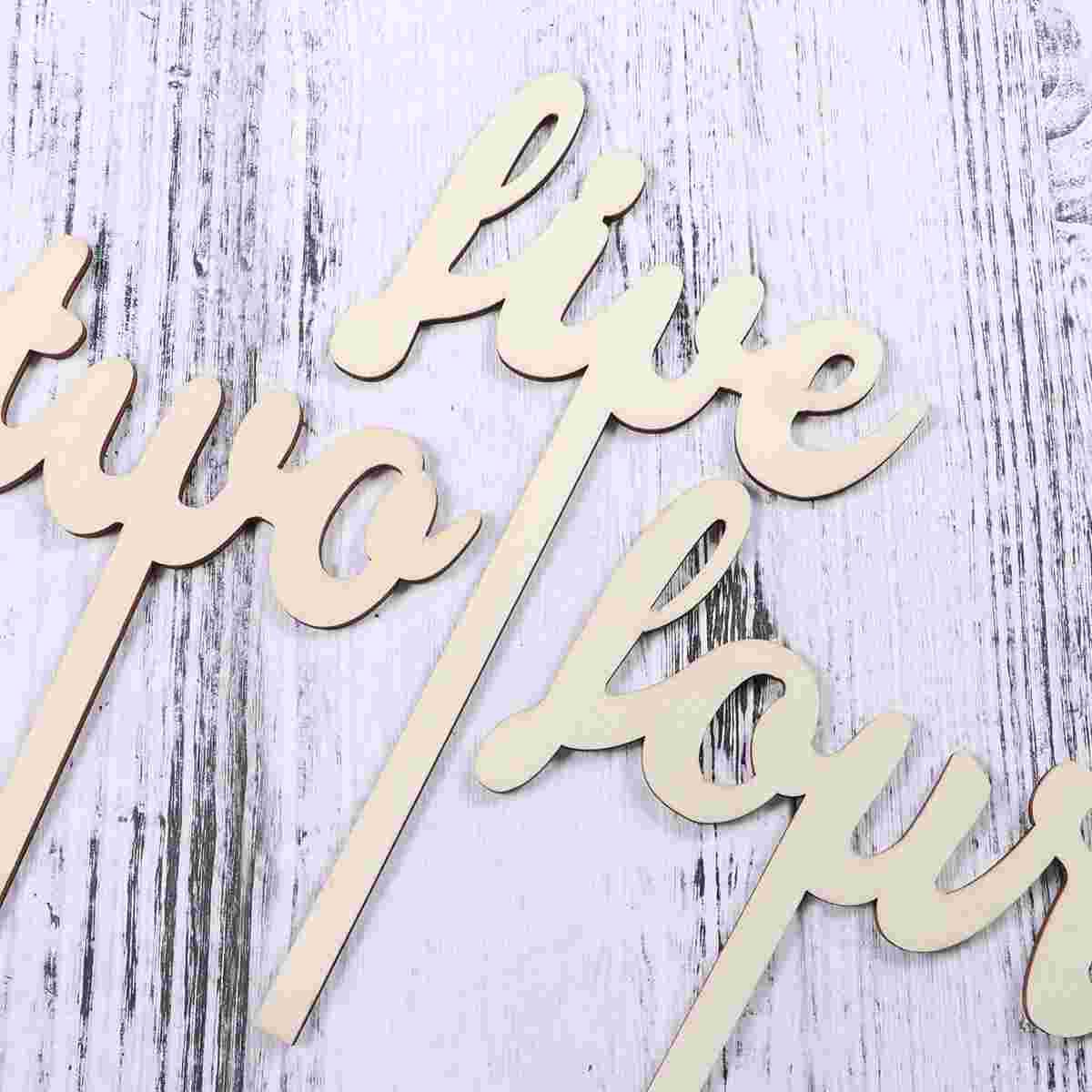 12pcs One-Twelve Wooden Table Numbers on Sticks for Wedding or Home Decoration