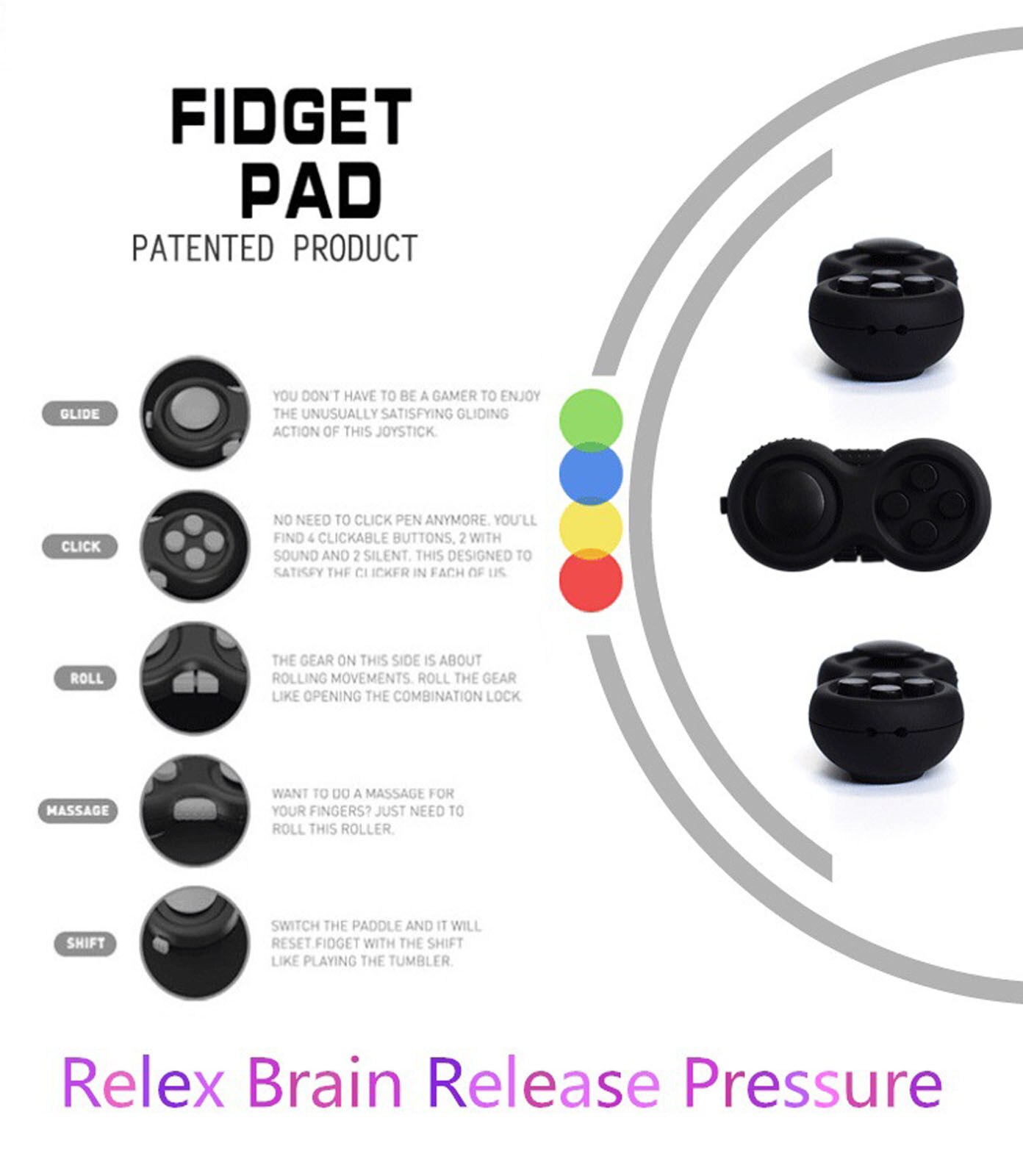 Antistress Speelgoed Voor Volwassenen Kinderen Kids Fidget Pad Stress Relief Squeeze Fun Hand Interactieve Speelgoed Kantoor Christmas