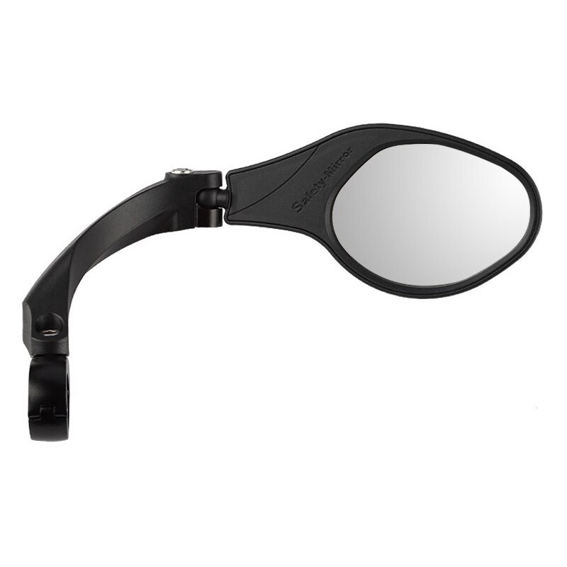 Hafny Fiets Rvs Lens Spiegel Mtb Stuur Side Veiligheid Achteruitkijkspiegel Racefiets Fietsen Flexibele Achteruitkijkspiegel Spiegels: MR-081R