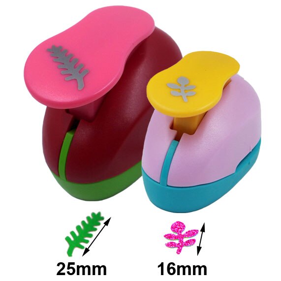 Poinçons en papier pour scrapbooking, 2 pouces (4.8cm) 1 pouce (2.5cm) 5/8 pouces (1.6cm) de feuille de poinçon artisanal fabricant de mousse eva: 16mm25mm