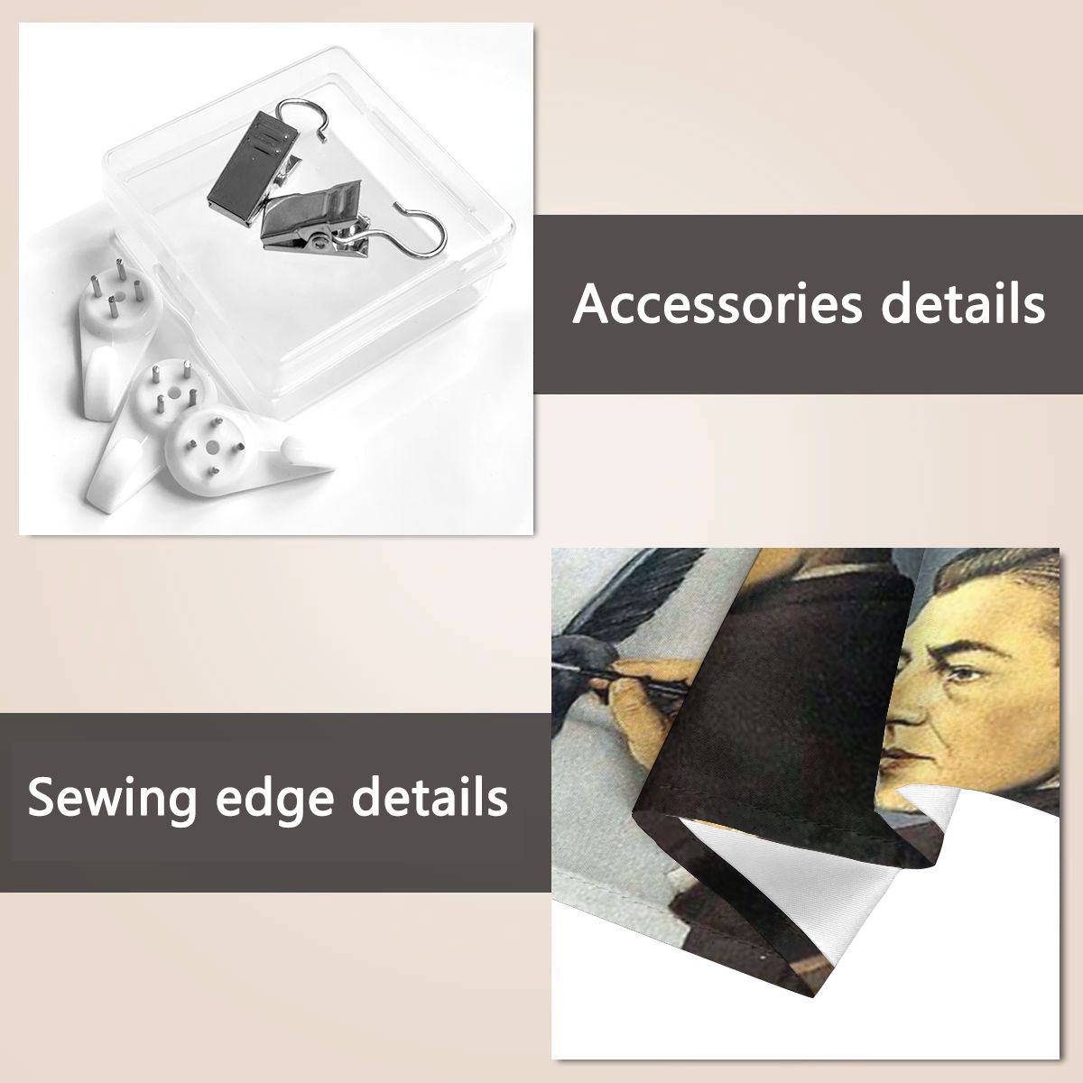 La chiaroveggenza Rene Magritte coperta da tappezzeria tenda da parete in poliestere decorazione per La casa