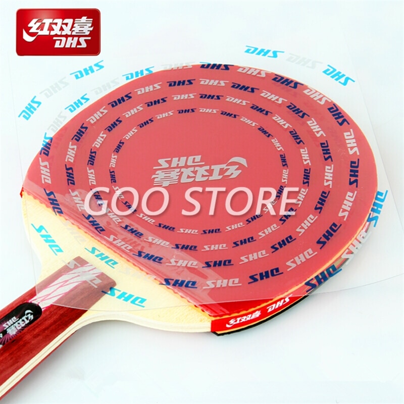 DHS – film de protection en caoutchouc pour tennis de table, ensemble d'accessoires de ping-pong, original, 2 pièces