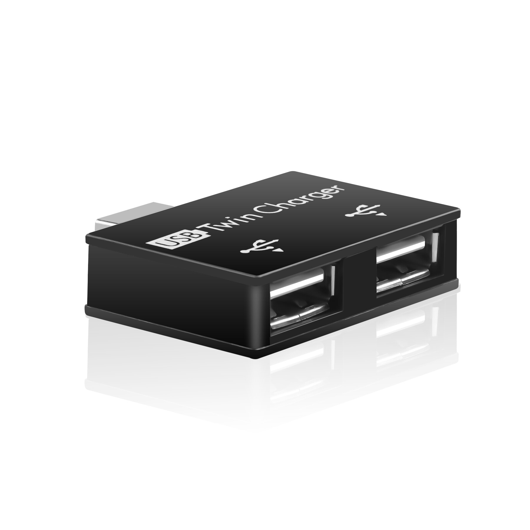 Kebidu draagbare mini usb-hub usb  to 2- poorts lader hub adapter usb-splitter