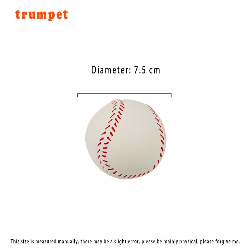 PU Slow Bounce Flat Rugby Foam Sponge Solid Ball, Soccer Ball, Volleyball, Dog Teeth Grinding Toy Ball: 9