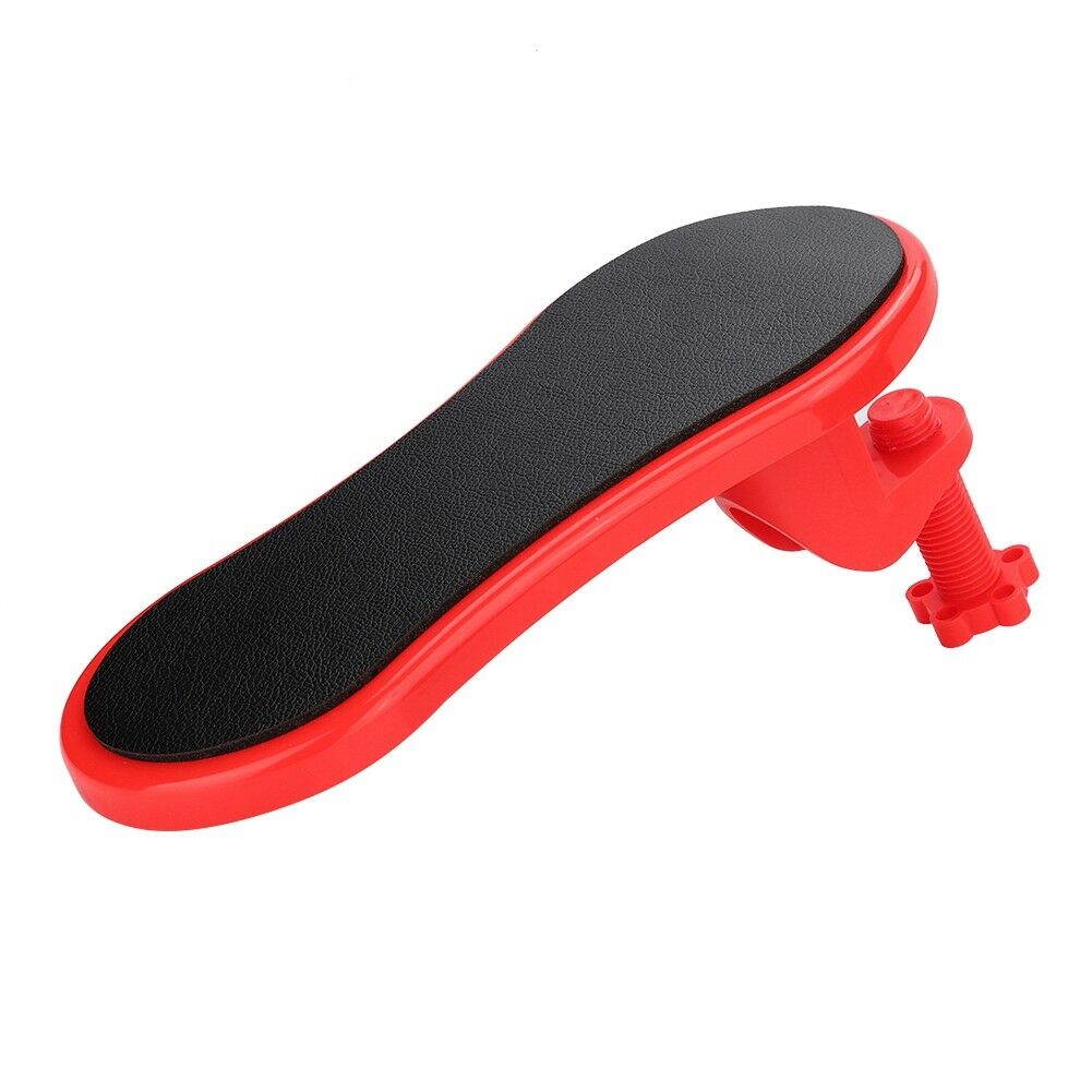 Hand Arm Support Bracket Rack Wrist Armrest Pallet Pad for Desk Table Computer DQ: Red