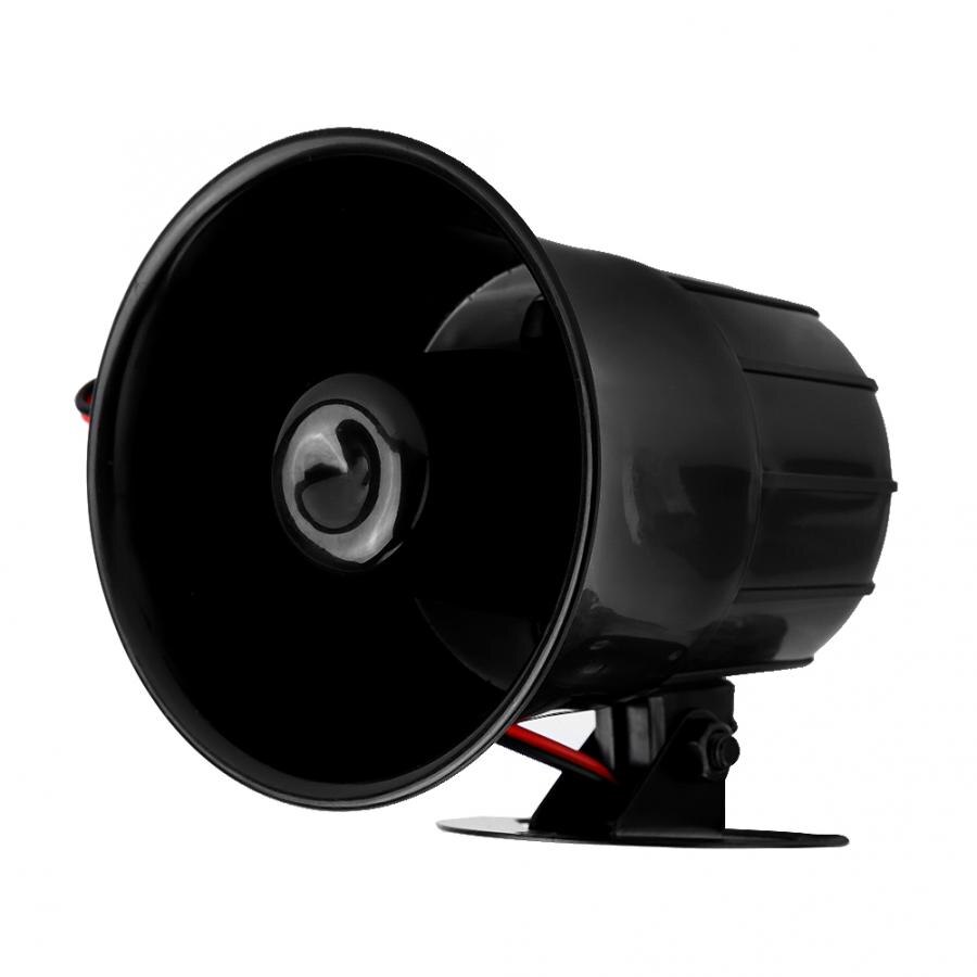 DC 12V 110db Wired Warning Alarm Siren Horn Loud Speaker For Gas Leak Smoke Alarm