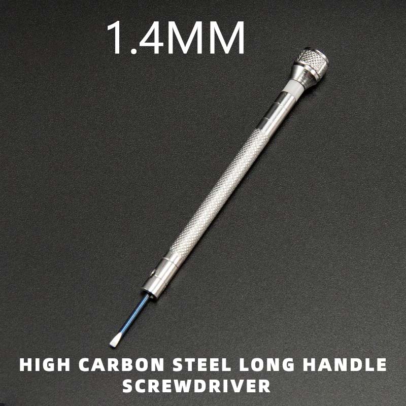 Kit de herramientas de reparación de relojes, mini juego de destornilladores para gafas, ordenadores, portátiles, destornilladores de precisión, kit de fabricación de relojes: orange