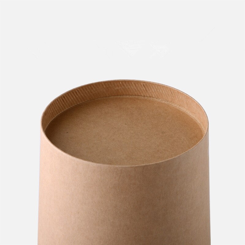 Disposable Paper Cups 8oz/9.5oz Kraft Paper Cups Coffee Milk Cup Paper Cup For Drinking Party Supplies milk tea cup