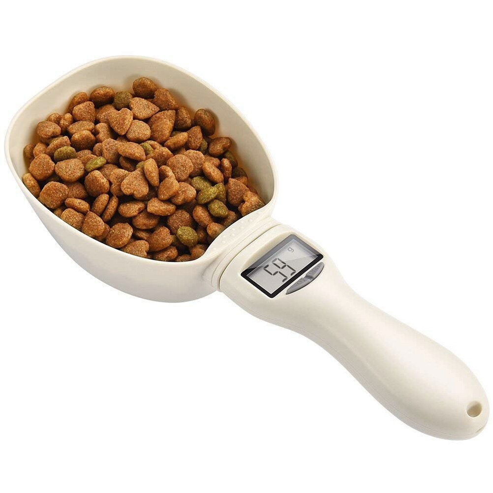 Elektronische Meet Scoop Cup Huisdier Voedsel Schaal Cup Voor Hond Kat Voeden Kom Keukenweegschaal Lepel Draagbare Met Led Display