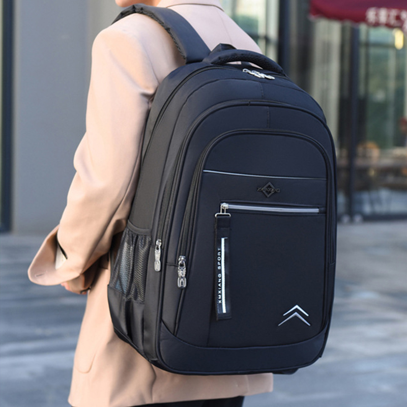 University Student School Backpack Men Large Capacity High School Bags for Teenage Boys Casual 2022