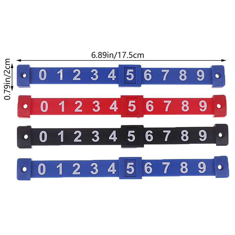 2 Stuks Tafelvoetbal Teller Marker Tafel Spel Scoren Eenheden 10 Nummers Voor Voetbal Keepers Standaard Tafels Scorebord