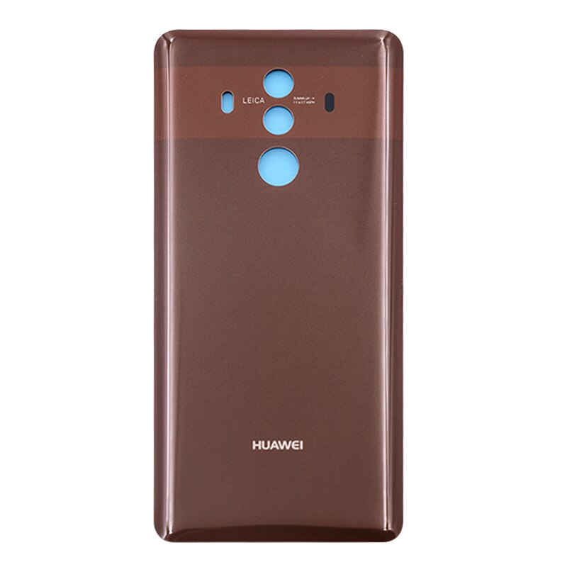 Nieuw Voor Huawei Mate 10 / Mate 10 Pro Batterij Back Cover 3D Glas Panel Mate10 Achter Deur Batterij Behuizing case Lijm Vervangen: Ma10 Pro Mocha Gold