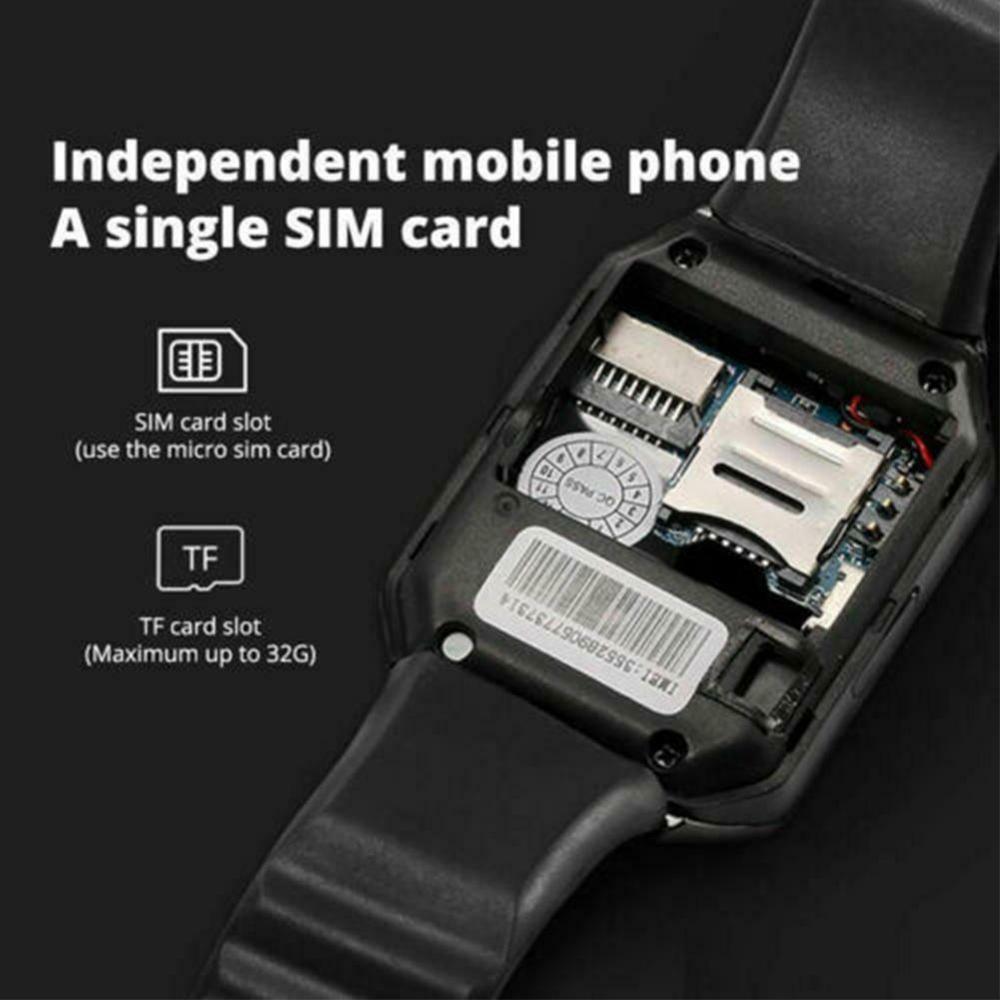 Digital berøringsskærm smart ur  dz09 q18 med kamera bluetooth armbåndsur sim-kort smartwatch til ios android telefoner support