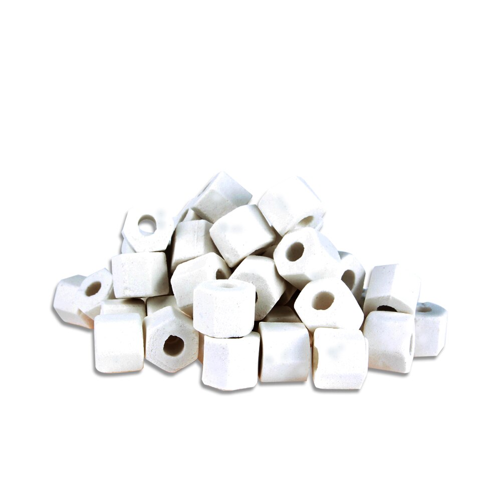 Aquarium 520g filter media Ceramic Bio Rings bacterial Ball Bacterial house Biosphere volcanic stone for fish tank: Hexagonal Ring