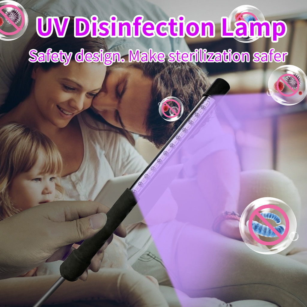Portable Uv Disinfecting Light phone Sanitizing Handheld Uvc Led Sterlizer Wand Ozone Ultraviolet Germicidal Desinfection USB