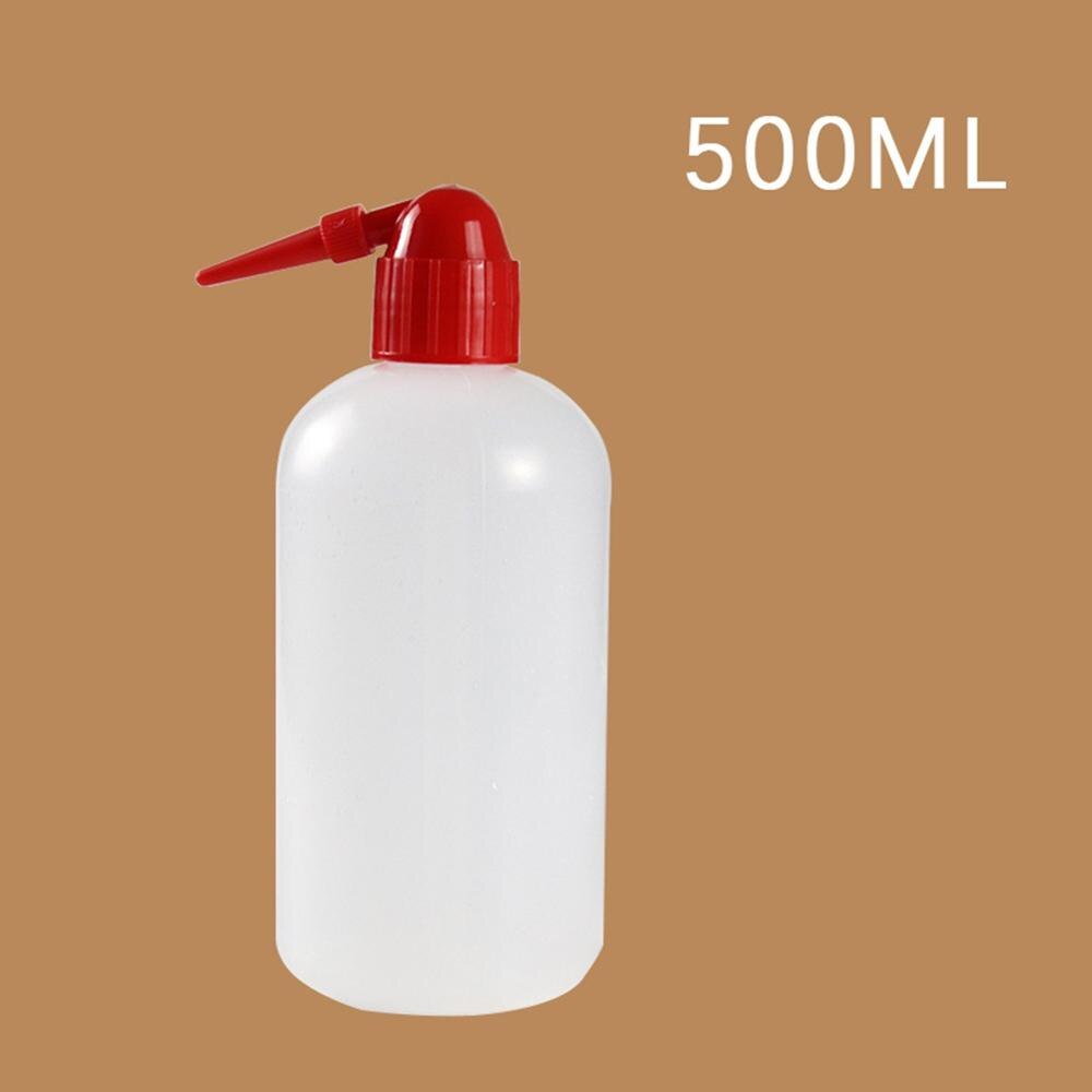 250/500/1000ml vand næb hælde kedel værktøj sukkulenter plante blomst vanding kan presse flasker med lang dyse næb dråber
