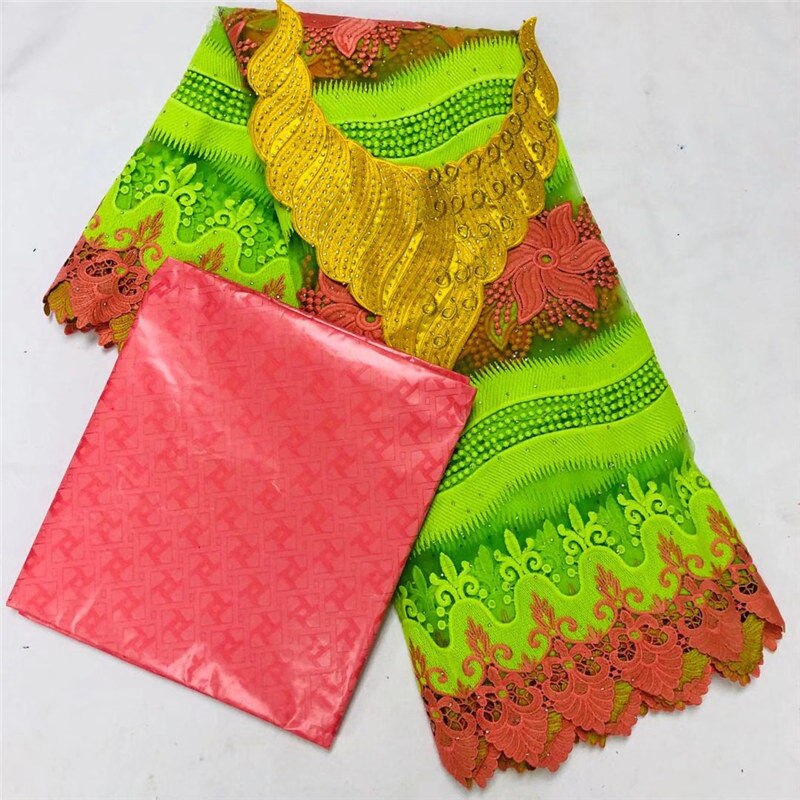 Guinea Brocade Fabric cotton Bazin Riche African Bazin Riche Fabric Top 2.5+2.5 yards: 15