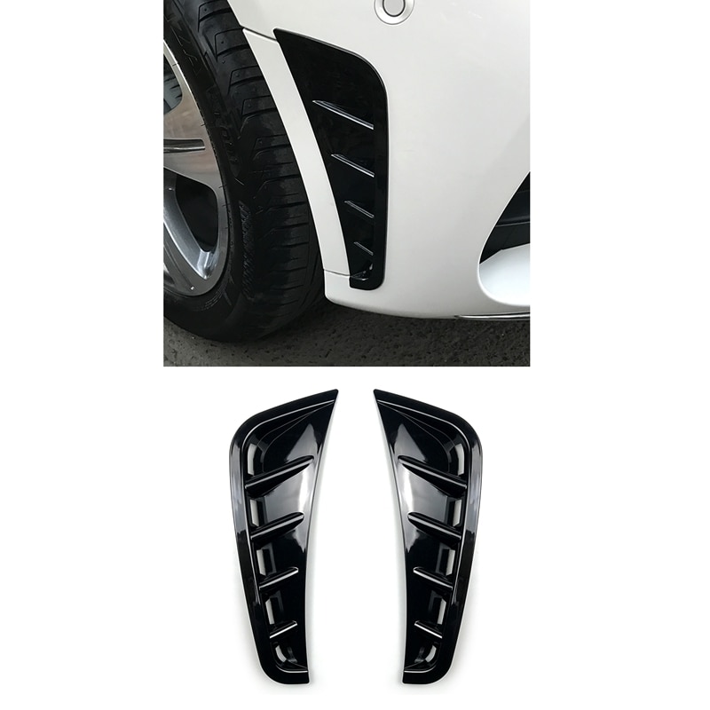Car Front Bumper Spoiler Flank Air Intake Wind Knife for Mercedes Benz C Class C180L C260L W205