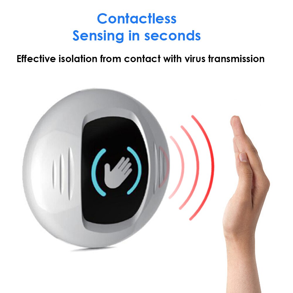 No Touch Exit Button Access Control Automatic Door Button Circular Touchless Door Release Switch IR Contactless Infrared 12V-36V