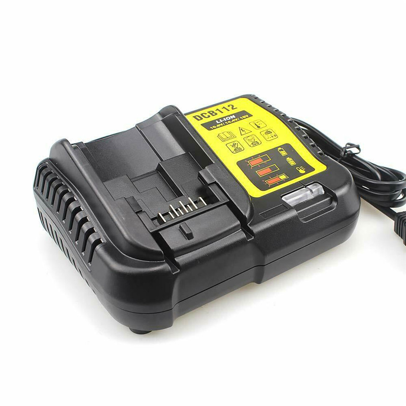 Rapid Multi Battery Replacement Charger for Dewalt 10.8-18V XR Li-ion DCB112 Fast Charger DCB112 Lithium Battery Charger