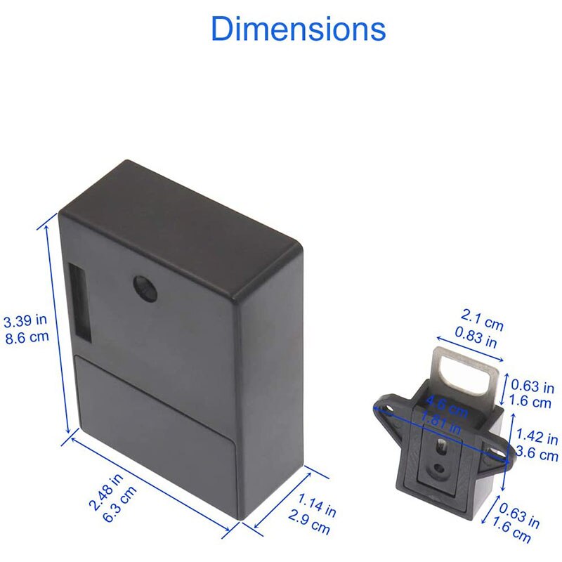 Invisibile nascosto RFID apertura libera sensore intelligente armadio blocco armadietto armadio scarpiera cassetto serratura sensore armadio
