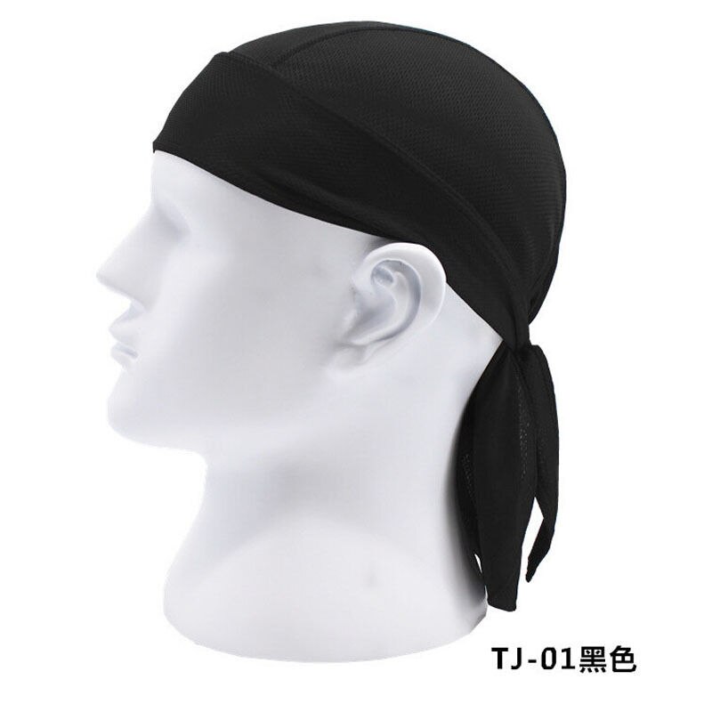 Men Boys Casual Solid Breathable Bandana Multi Function Men Bike Bandana Cycling Bandana Pirate Headwear