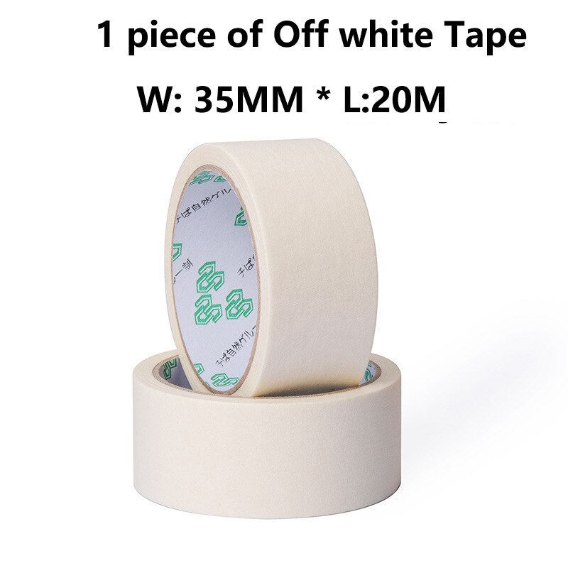 Maler malertape applikator dispenser maskine væg gulv maling emballage forseglingspakke tape værktøj passer tape 50mm bred max.: Et hvidt bånd
