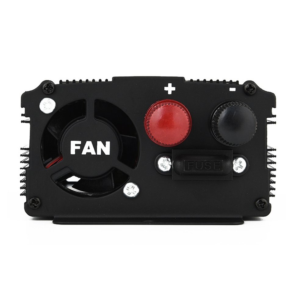 3000W High Power 12V to 220V Power Inverter with USB Port High Conversion Aluminum Alloy Housing Transformer