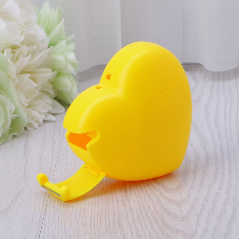 Small Tape Machine Love Tape Case Cutter Holder Easy Handle