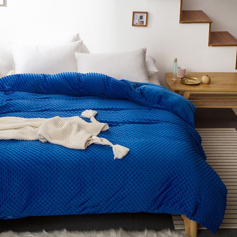 Soft Gravity Carpet Weighing Blanket Decompression Carpet Quilt Sleep Help Stress Help Anxiety Insomnia Stress Adult Gi