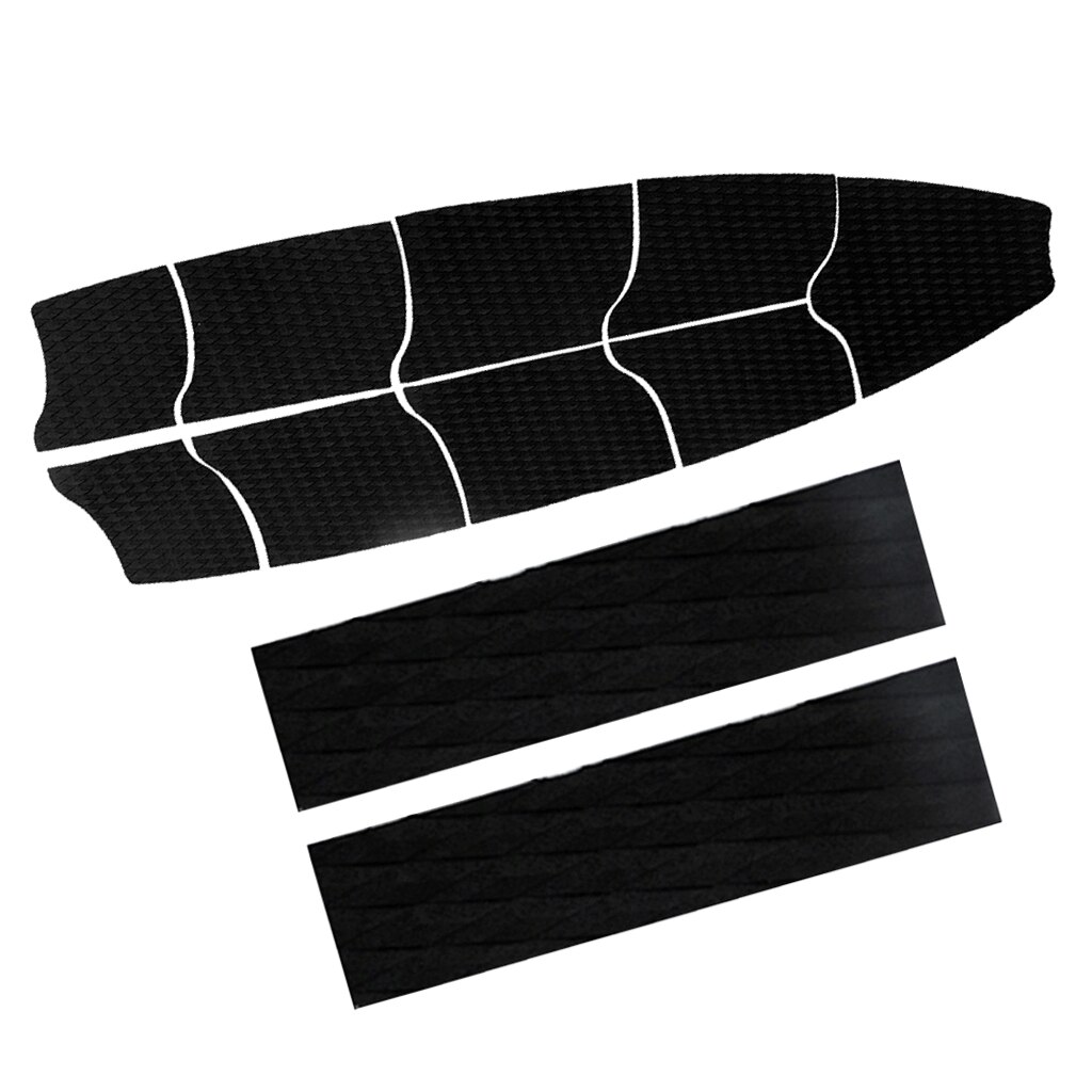 MagiDeal 11Pcs Surf Water Sports Longboard Surfboard Tail Pad Traction Full Deck Grip - 3 Colors