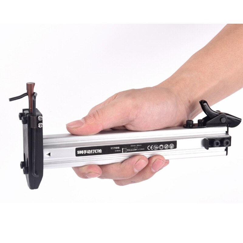 Semi-auto Air Powered Nailer Stapler Gun Powered Tool Nail Gun Machine DIY Tools