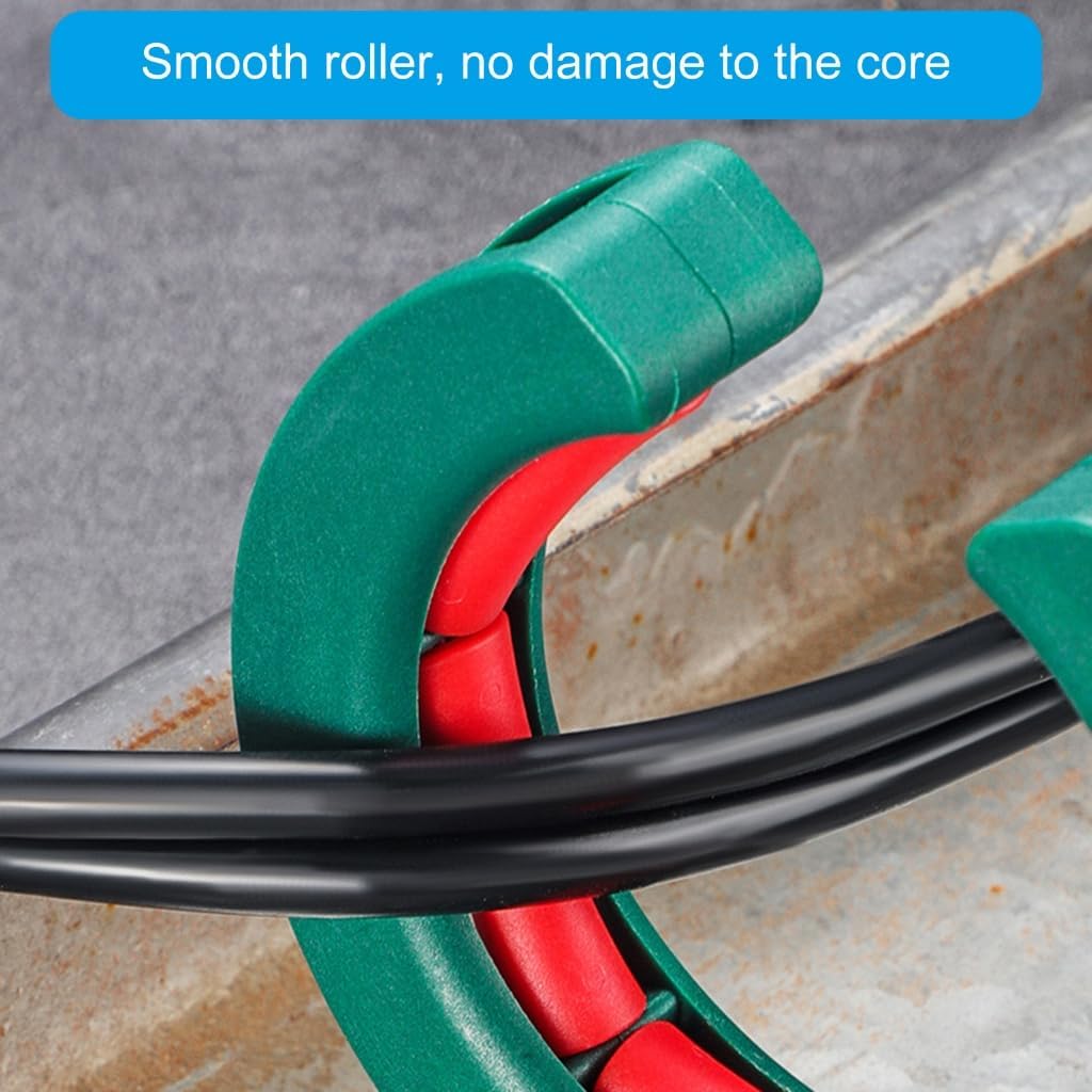 Kabel Legrol Helper Verstelbare Klem Katrol Kabel Draad Draadsnijgereedschap Kabelbak Roller Kabel Draadsnijden Draad Trekken