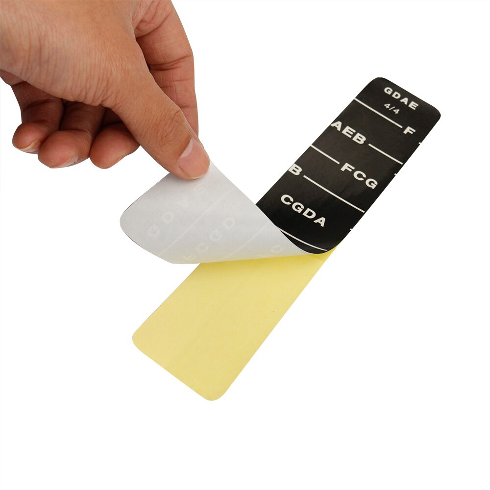 1pcs Fretboard Fingerboard Fret Finger Chart Guide Label Sticker Poster for Full 4/4 Size Violin Fiddle