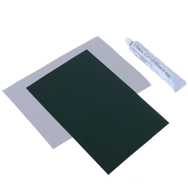 Utendørs oppblåsbar båt svømmebasseng lim kano pvc punkteringsreparasjons lapp lim utendørs tilfeldig farge