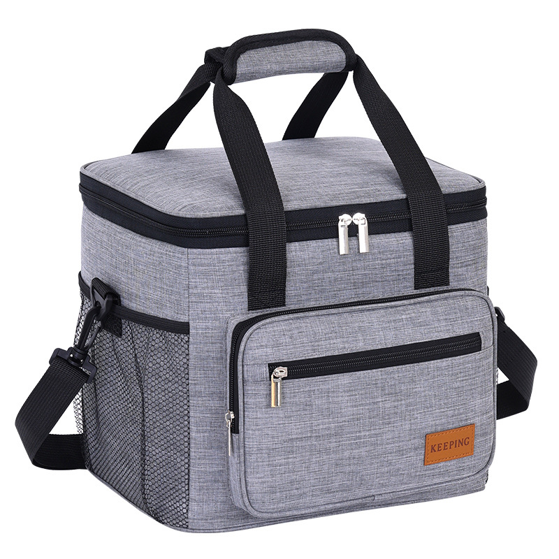 Portable Car Cooler Bag Large Insulated Food Container for Outdoor, Picnic & , Leakproof Thermal Lunch Box with Handles