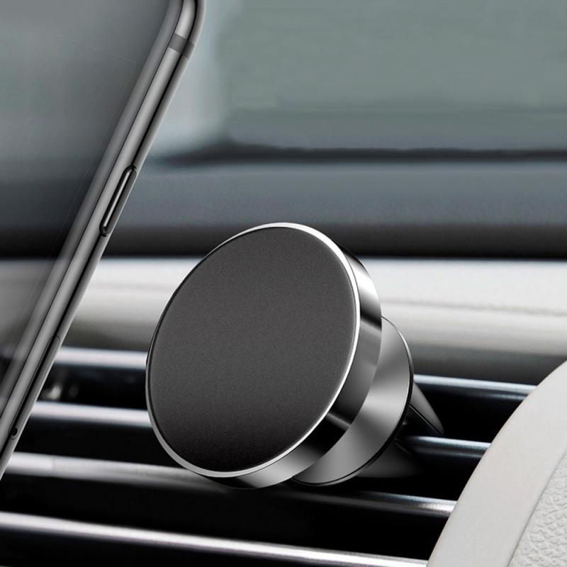 Auto Telefoon Houder Magnetische Magneet Telefoon Mount Voor Iphone 12 11 X Samsung Xiaomi Huawei Air Vent Clip Smartphones Stander