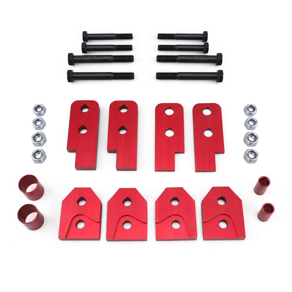 2&quot; Lift Kit Aluminum Alloy For Yamaha Rhino 04-09 450 660 700 Sport Or Se Made In The USA: Red