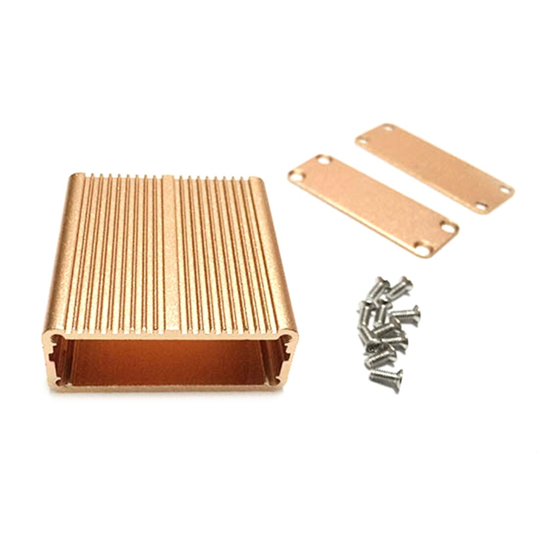 Aluminum Enclosure 18.5*45*45mm DIY Box PCB Project Electronics Enclosure Case DIY