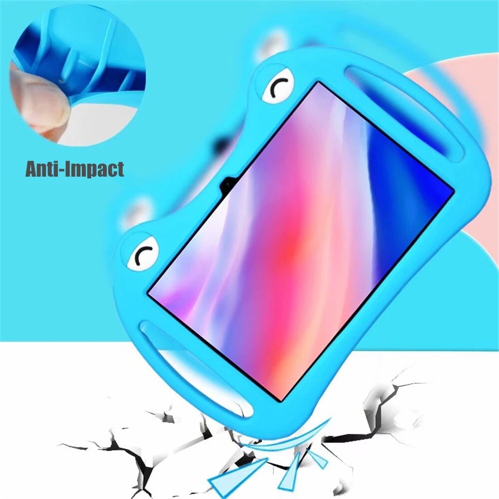 Silicon Case for Archos T101 4G (10.1") Tablet PC Funda Cover Adjustable Stand Free Stylus Pen