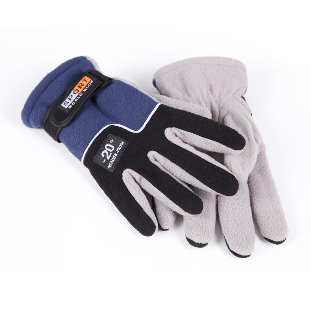 Vinter varmare vindtät full finger män kvinnor sporthandskar unisex motorcykel ridning skidhandskar snö snowboard skidhandskar