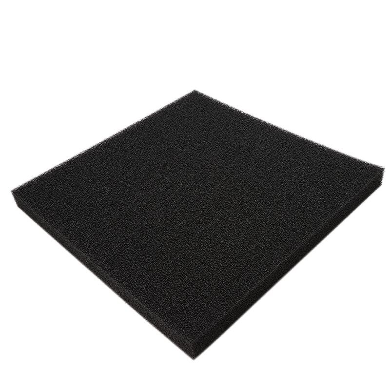 Activated Carbon Foam Pad Filter Aquarium Vierkante Filtratie Spons Vel: M