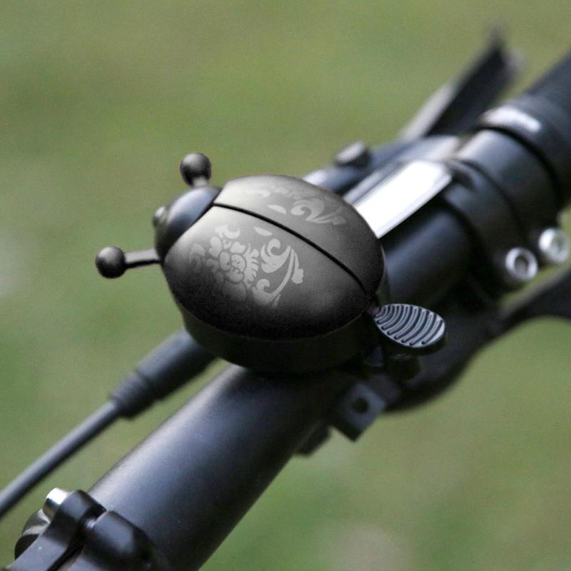 Acheter Cloche de vélo belle enfant coccinelle coccinelle anneau cloche pour vélo vélo tour klaxon alarme multicolore