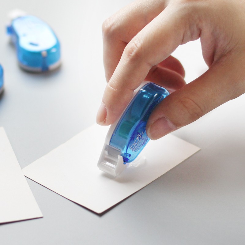 Yoofun Double Sided Adhesive Tape Roller Glue Dots Roller Tape Dispenser Stationery School Office Supply