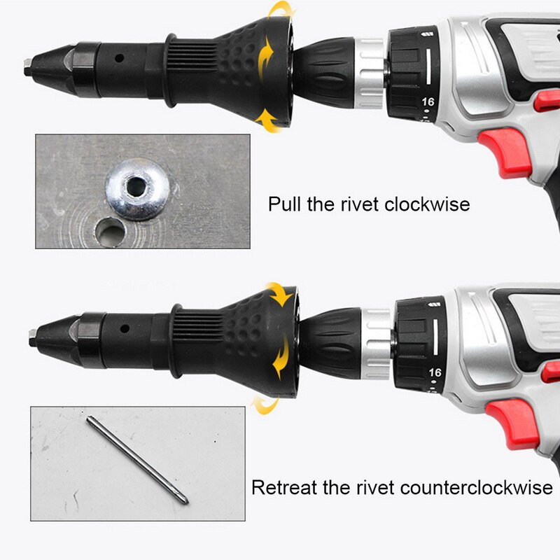 ONEVAN Electric Rivet Nut Gun – Cordless, Brushless, 588N.m Torque, Compatible With Makita 18V Batteries